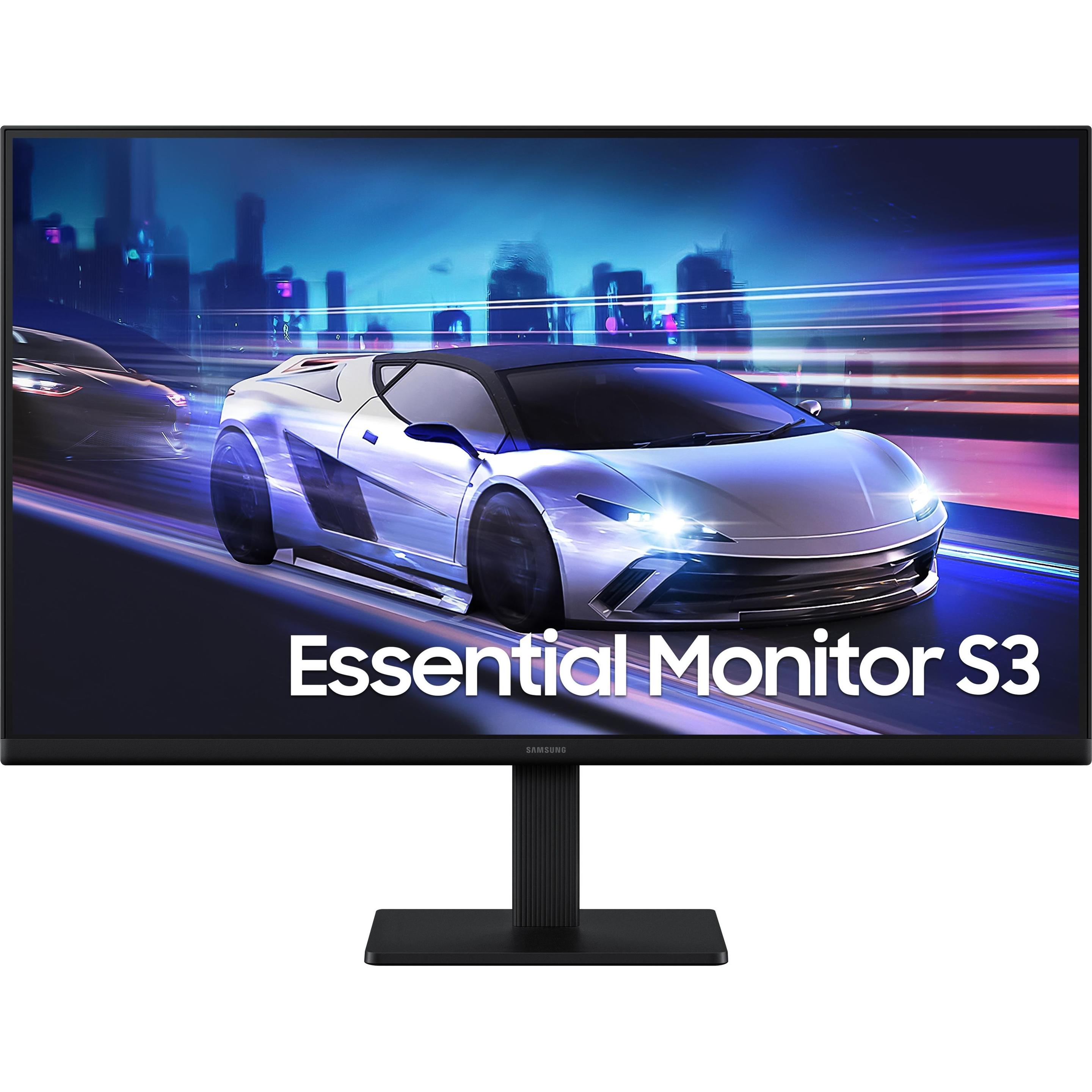 Samsung Essential – S32GF (1920 x 1080 Pixel, 27"), Monitor, Schwarz