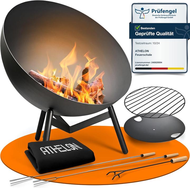 Produktbild Athelon Feuerschale mit Kipp-Mechanismus