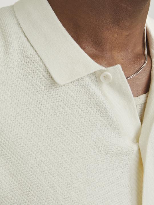 Actual product image Jack & Jones Jjeemil Knit Structure Shirt Ss Sn (XL)