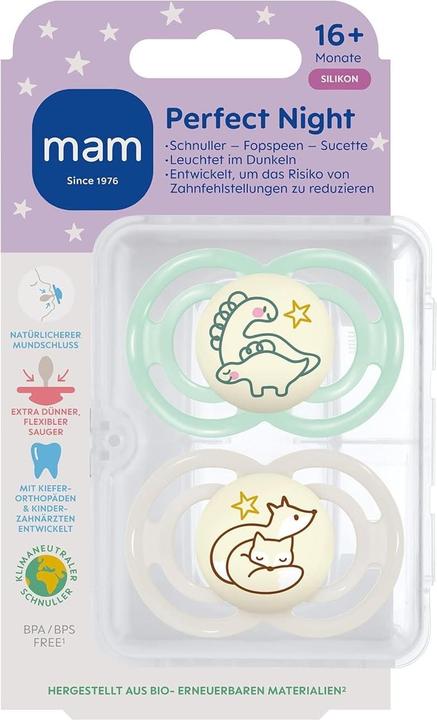 Produktbild Kikkaboo Baby-Schnuller Savanna 0-6 Mon (2 x, ab 16 Monaten)