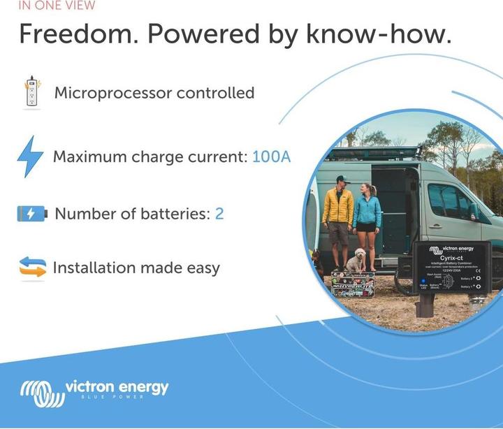 Produktbild Victron Energy Cyrix-ct 12/24V-230A