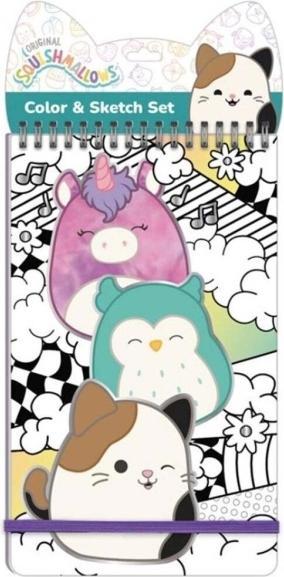 Produktbild Squishmallows Color And Sketch Book