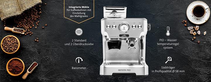 Actual product image ETA Espresso machine Artista Pro