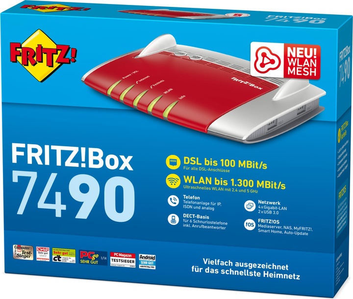 Produktbild AVM FRITZ!Box 7490
