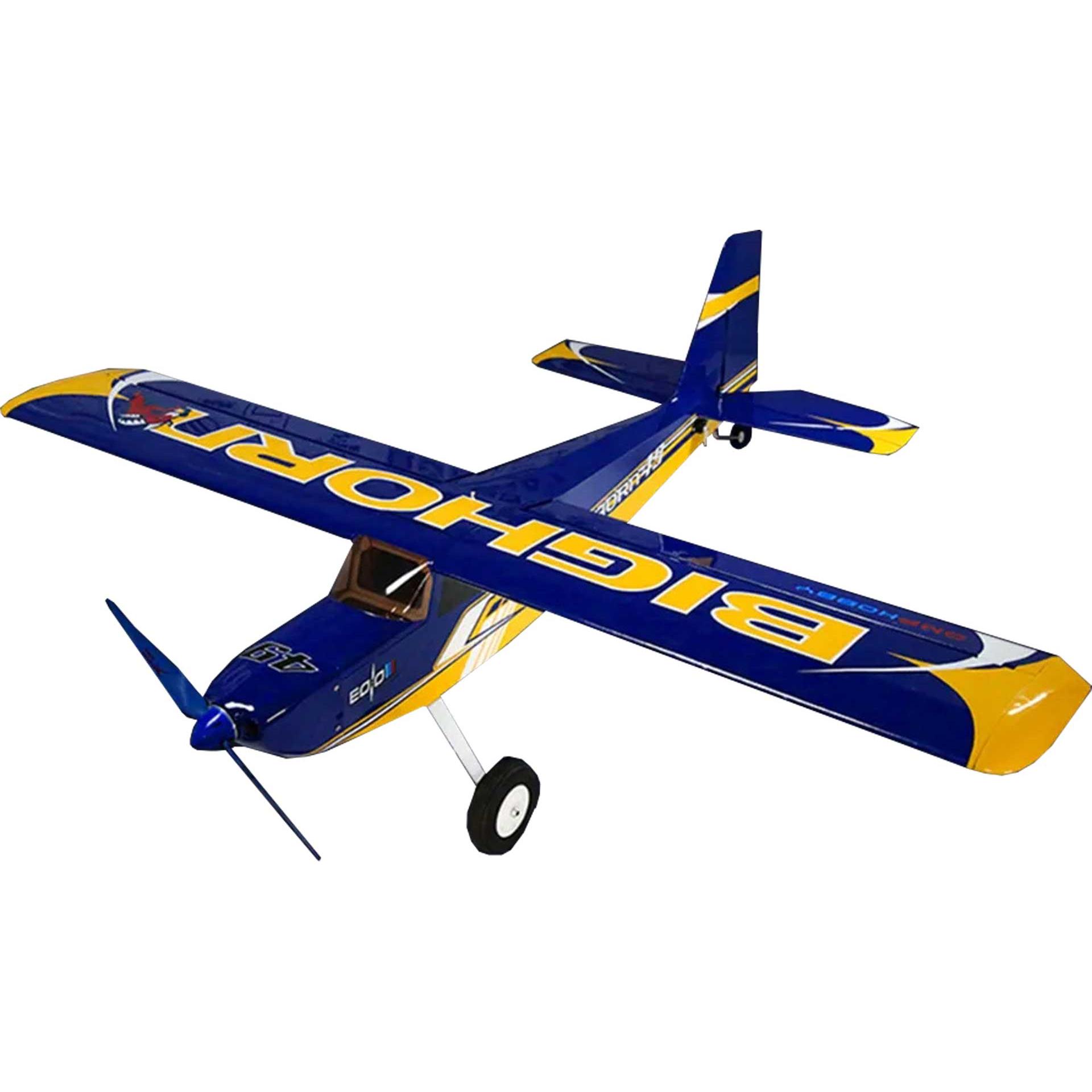 OMPHobby Bighorn Pro 49" mit Landeklappen Blau ARF 1,24m