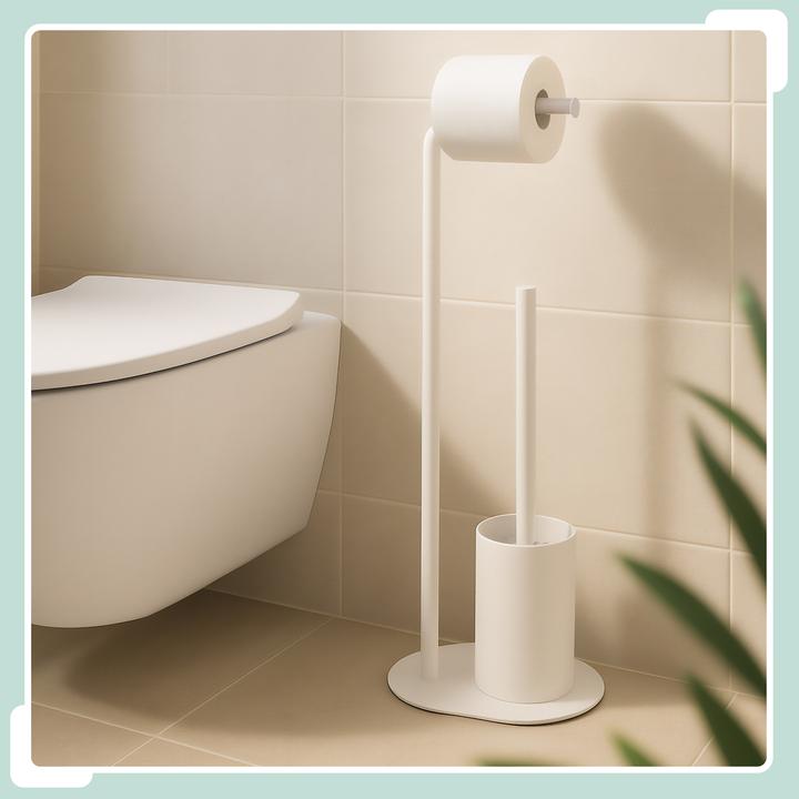 Image du produit Relaxdays GmbH WC-Garnitur aus Eisen