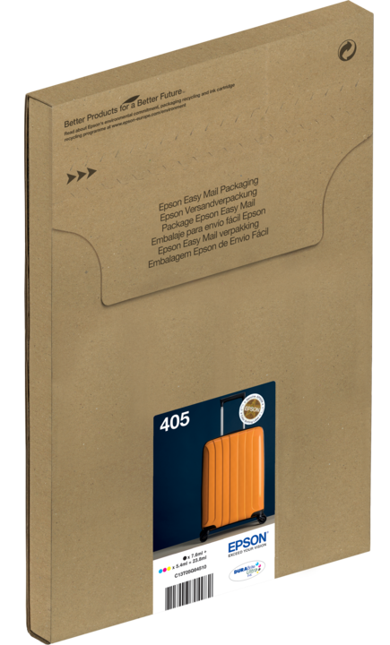 Actual product image Epson Multipack Ink 405 CMYBK (M, C, Y, FC)