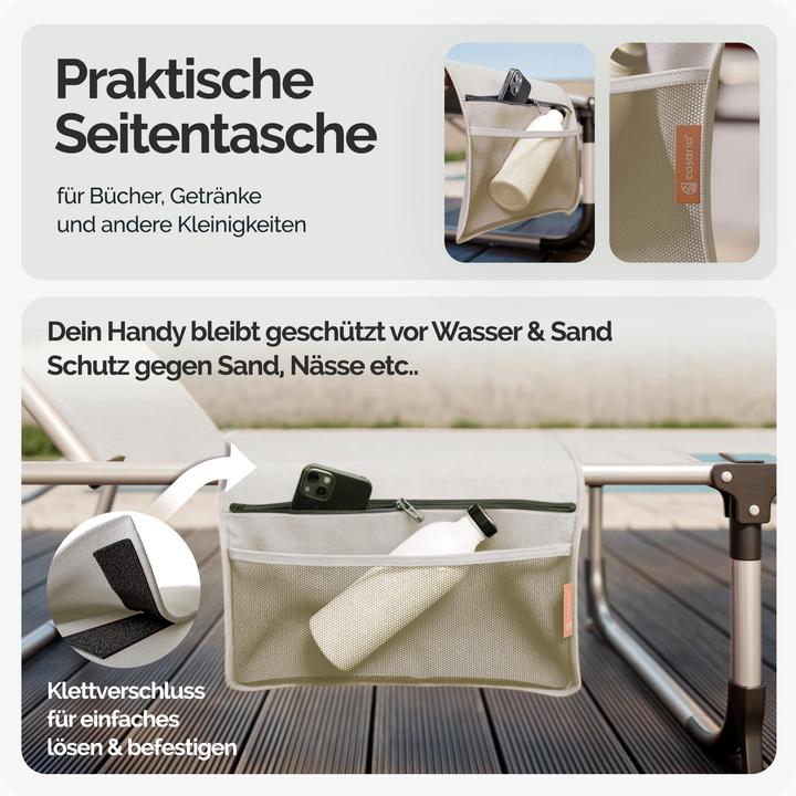 Image du produit Casaria Sonnenliege (210 cm)