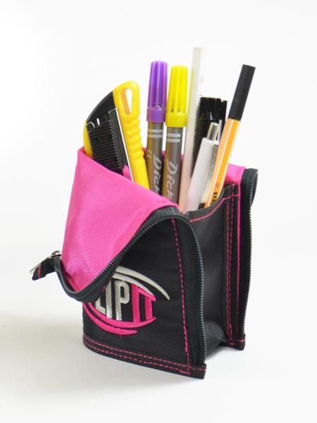 Image du produit Kögler Flip It, trousse à crayons pliable, rose, 20x11x5 cm