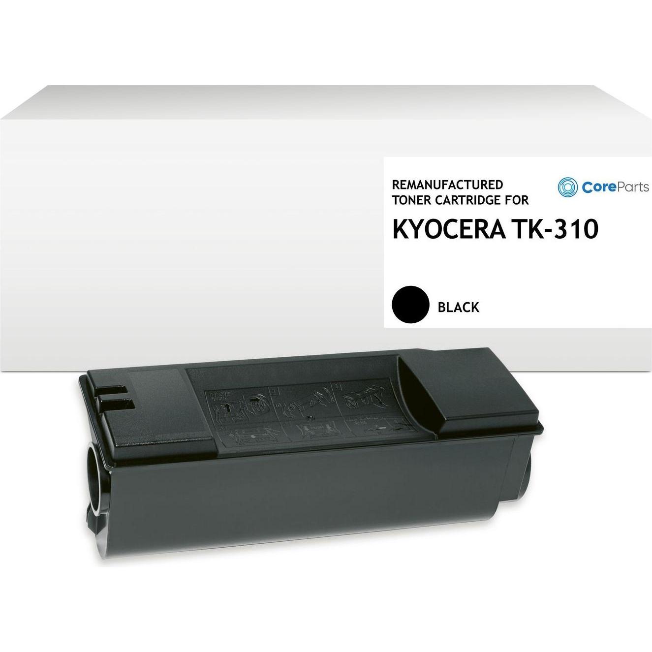 CoreParts, Toner, Lasertoner for Kyocera Black