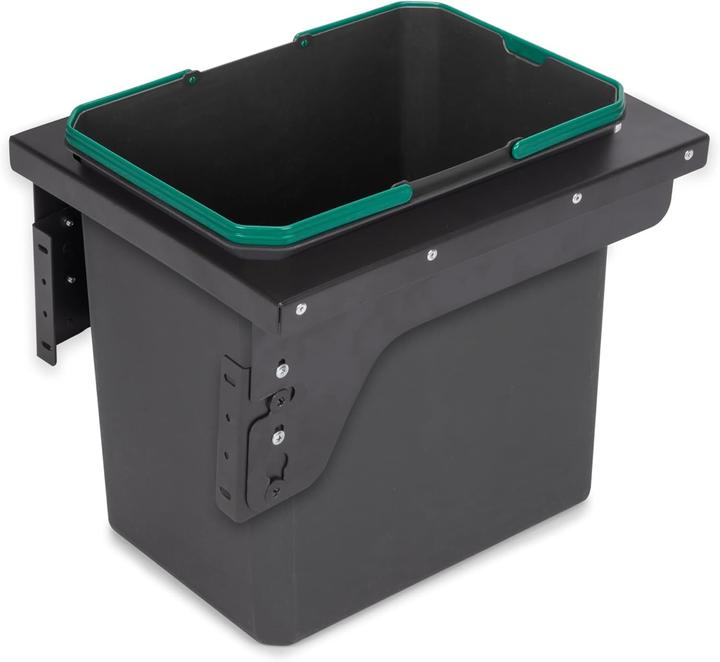 Produktbild Emuca Recyclingbehälter mit Seitenbefestigung, entfernbar, Soft-Close, für Abfalltrennung (35 l)