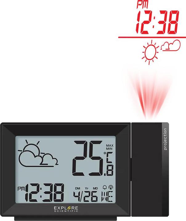 Actual product image Explore Scientific Barometric Station