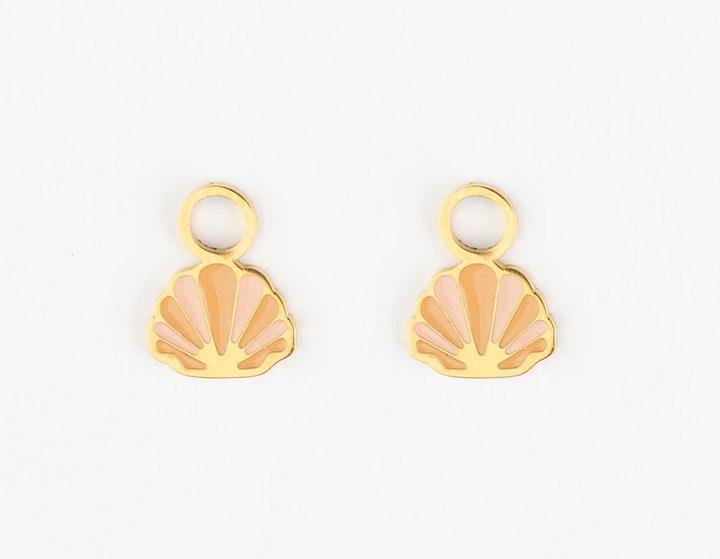 Produktbild Mrs. Ertha Charms Golden Shell (Edelstahl, Emaille)