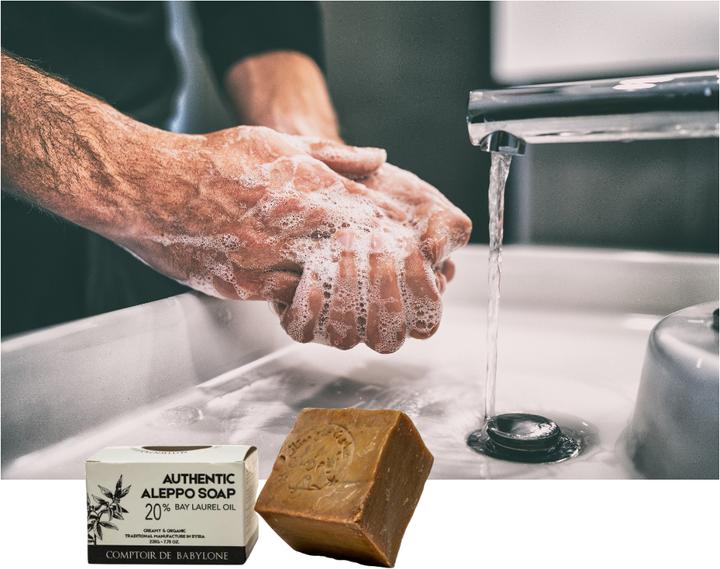 Immagine prodotto Natura Punto Autentico sapone di Aleppo (Sapone duro)