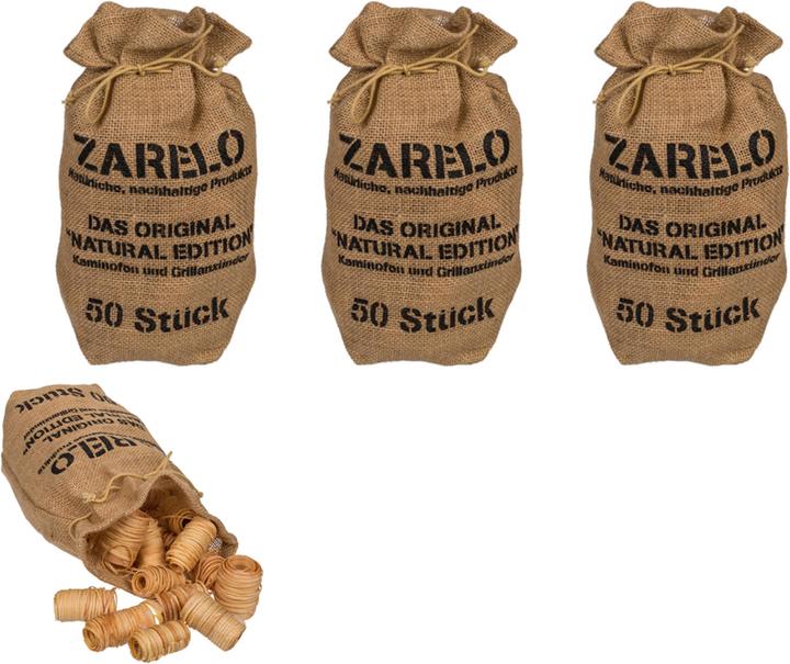 Immagine prodotto Natura Punto 3er-Set Kamin- und Grillanzünder