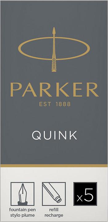 Produktbild Parker Pen Quink (Schwarz, 5 Stk.)