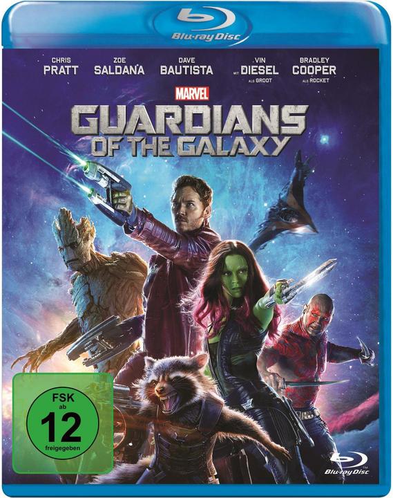 Guardians of the Galaxy (Blu-ray, 2014, Allemand, Italien, Anglais)