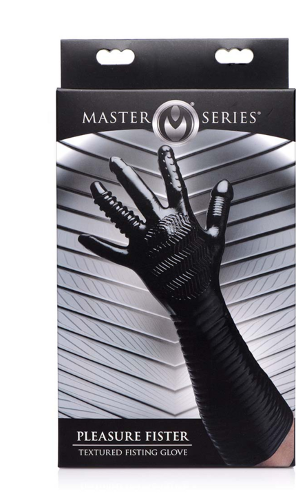 Actual product image Master Series Pleasure Fister Textured Fisting Glove
