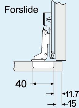 Produktbild Accuride Türflügelbefestigungs-Set 1432