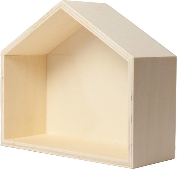 Produktbild Natura Punto Weihnachtskrippe aus naturbelassenem Holz, 6 Figuren