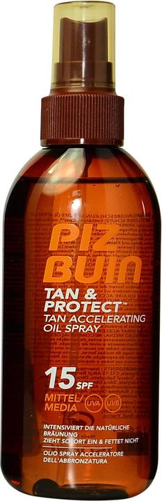 Productafbeelding Piz Buin Tan & Protect (Zonnebrandspray, SPF 15, 150 ml, 164 g)