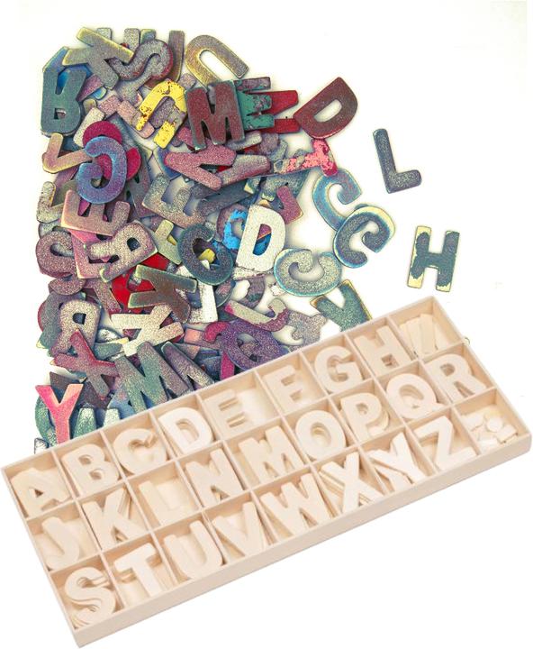 Swiss Natura Box with 6 alphabet sets