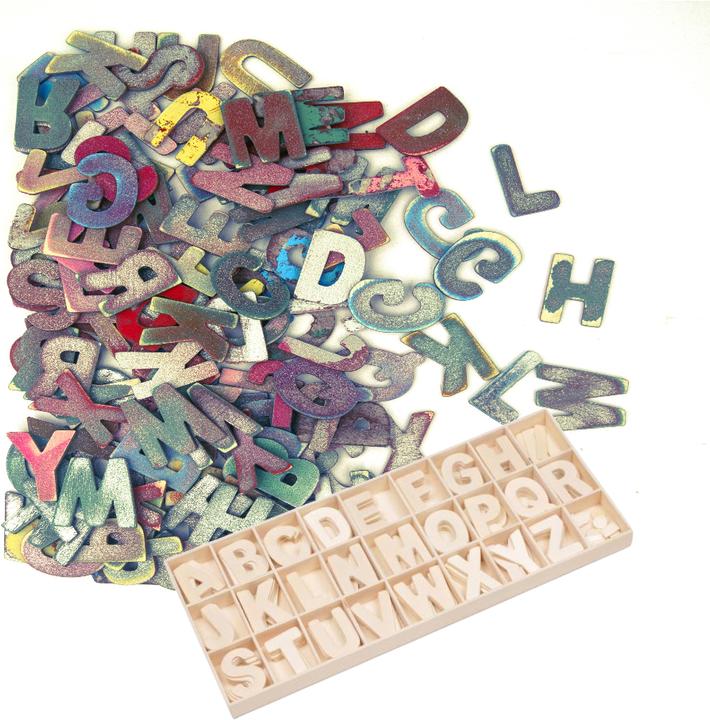 Actual product image Swiss Natura Box with 6 alphabet sets