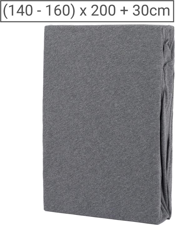 Image du produit Casativo Natura Punto Premium Jersey Melange Spannbetttuch (140 x 200 cm, 160 x 200 cm)