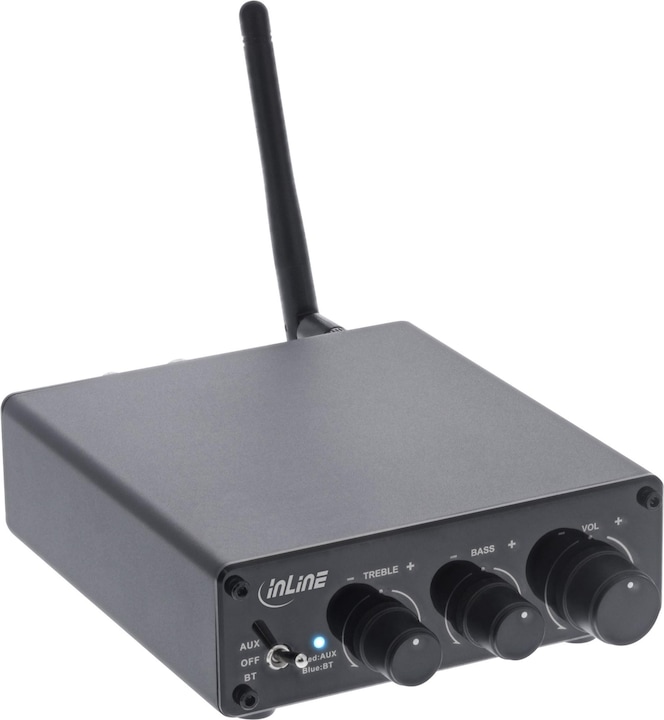 Immagine prodotto InLine Ricevitore audio Bluetooth 5.3 con amplificatore da 96 watt (Ricevitore)
