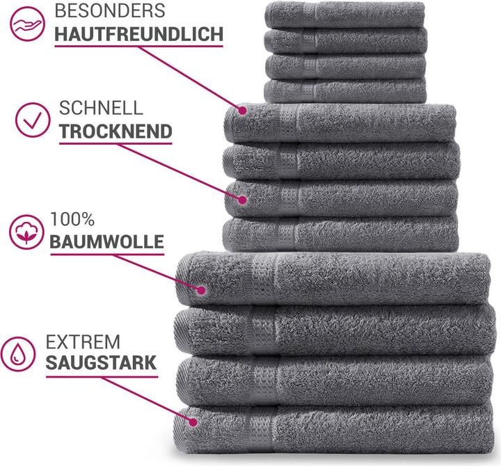 Produktbild Casativo Handtücher (50 x 100 cm)
