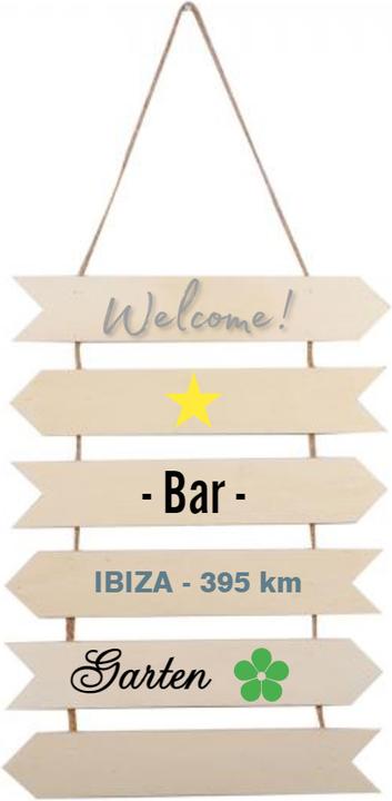 Image du produit Natura Punto 6 flèches suspendues Décoration