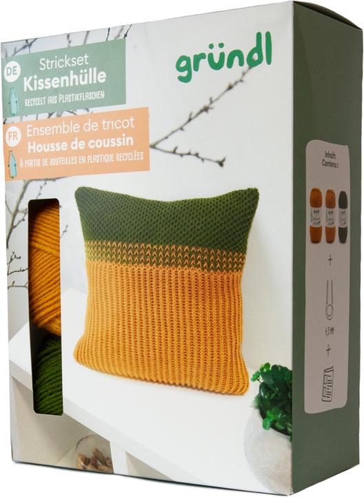 Produktbild Natura Punto Strick-Set mit Wolle für Kissenhülle