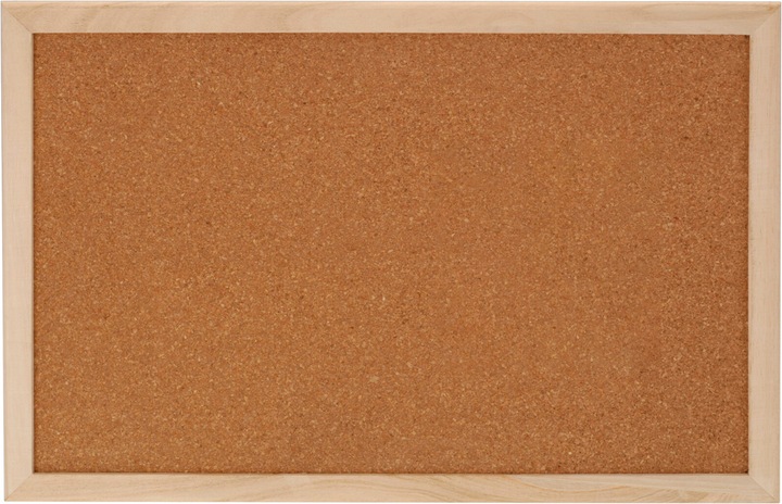 Natura Punto Pinnwand aus Kork (Pinnwand, 60 x 45 cm)
