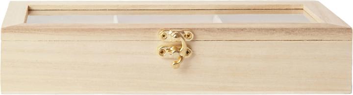 Actual product image Natura Punto Wooden Tea Bag Box