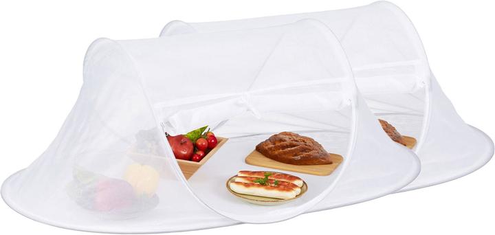 Casativo 2er-Set Fliegenhaube für Lebensmittel