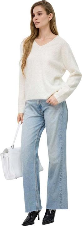 Produktbild Bellemere Pullover Brushed Silk Cashmere V-Neck Sweater (One Size)