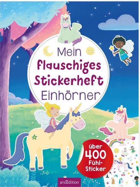 Produktbild Mein flauschiges Stickerheft – Einhörner (400 Sticker)