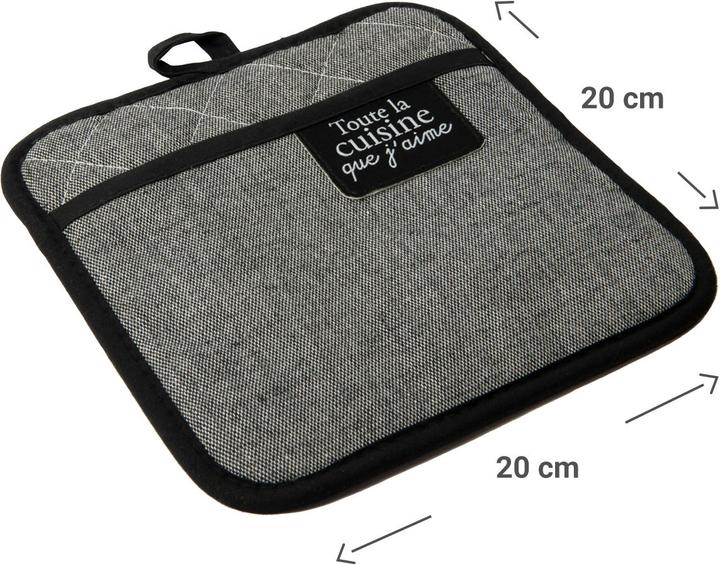 Actual product image Casativo Elegant Oven Glove and Potholder Set