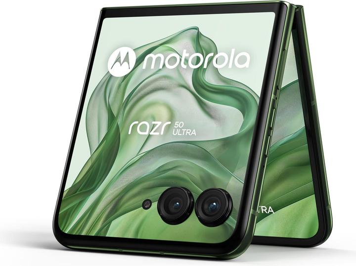 Actual product image Motorola Razr 50 Ultra (512 GB, Spring Green, 6.90", SIM + eSIM, 5G)