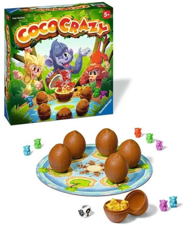 Produktbild Ravensburger Coco Crazy (Deutsch, Französisch, Italienisch, Niederländisch)