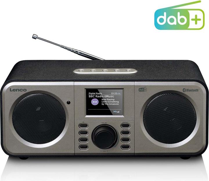 Produktbild Lenco DAR-030BK (DAB+, FM, Bluetooth)