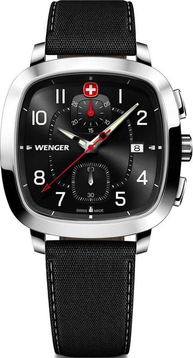 Actual product image Wenger 01.1933.108 Vintage Sport (Chronograph, Swiss made)