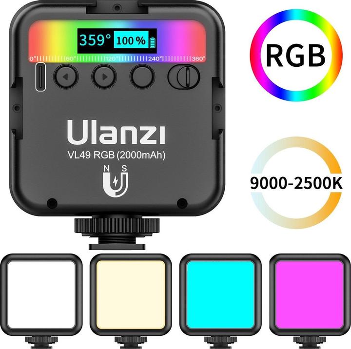 Productafbeelding Ulanzi VL49 (Videolicht)