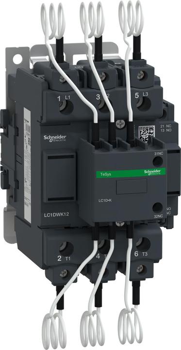 Schneider Electric Kondensatorschütz, 3p+1S+2Ö, LC1DWK12P7