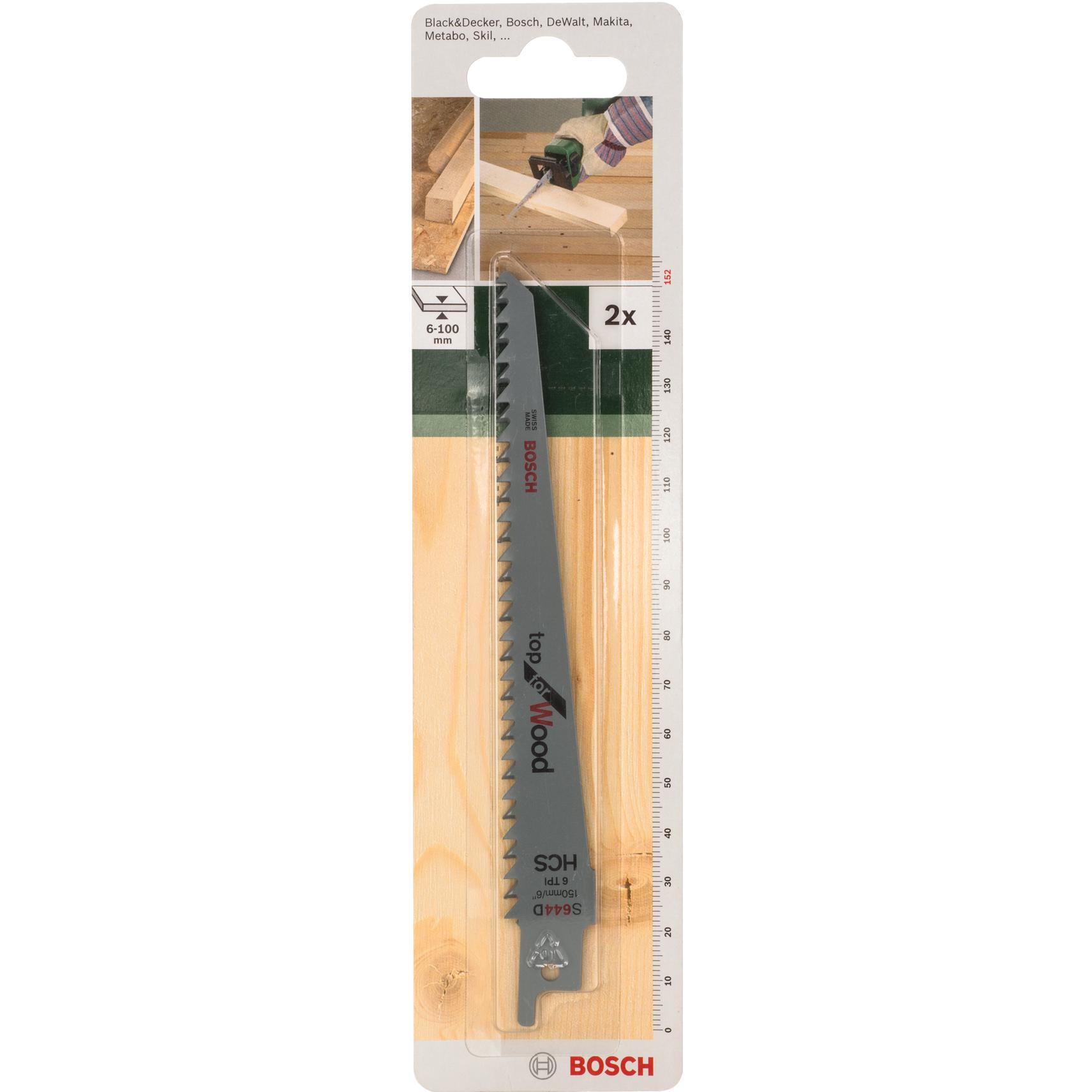 Thumbnail - Bosch Zubehör, Sägeblatt, Säbelsägeblatt HCS, S 644 D Top for Wood