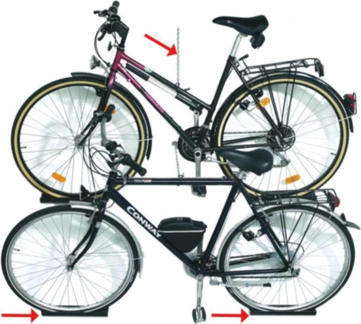 Produktbild Gerda Fahrrad-Wandhalter 2-teilig