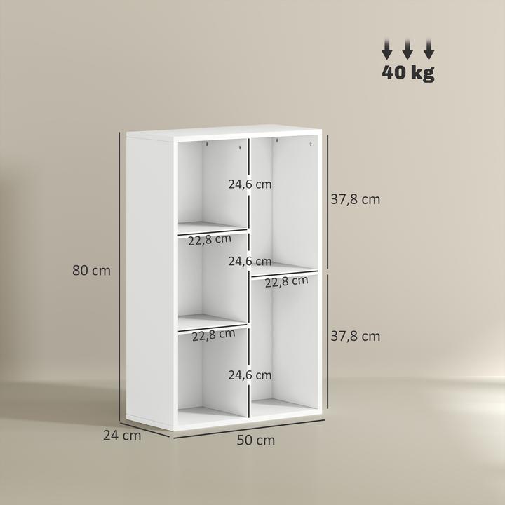 Immagine prodotto Homcom Scaffale (24 x 50 x 80 cm)