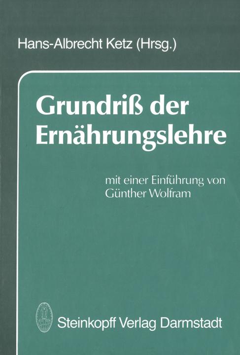 Produktbild Grundriss der Ernährungslehre (Deutsch, 2011)