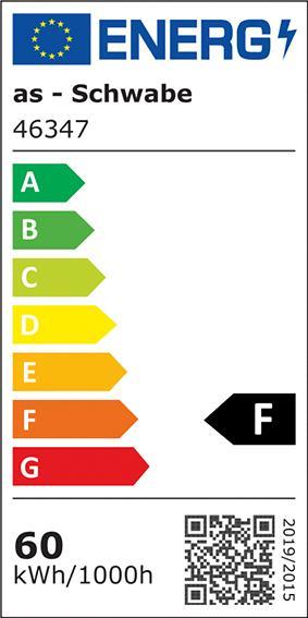 Energie-Label As - Schwabe 360° LED Strahler mit Stativ (6.50 lm)