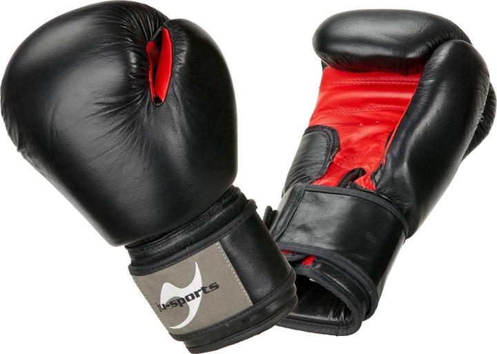 Image du produit Ju-Sports Gants de boxe noir/rouge (12 OZ, 12)